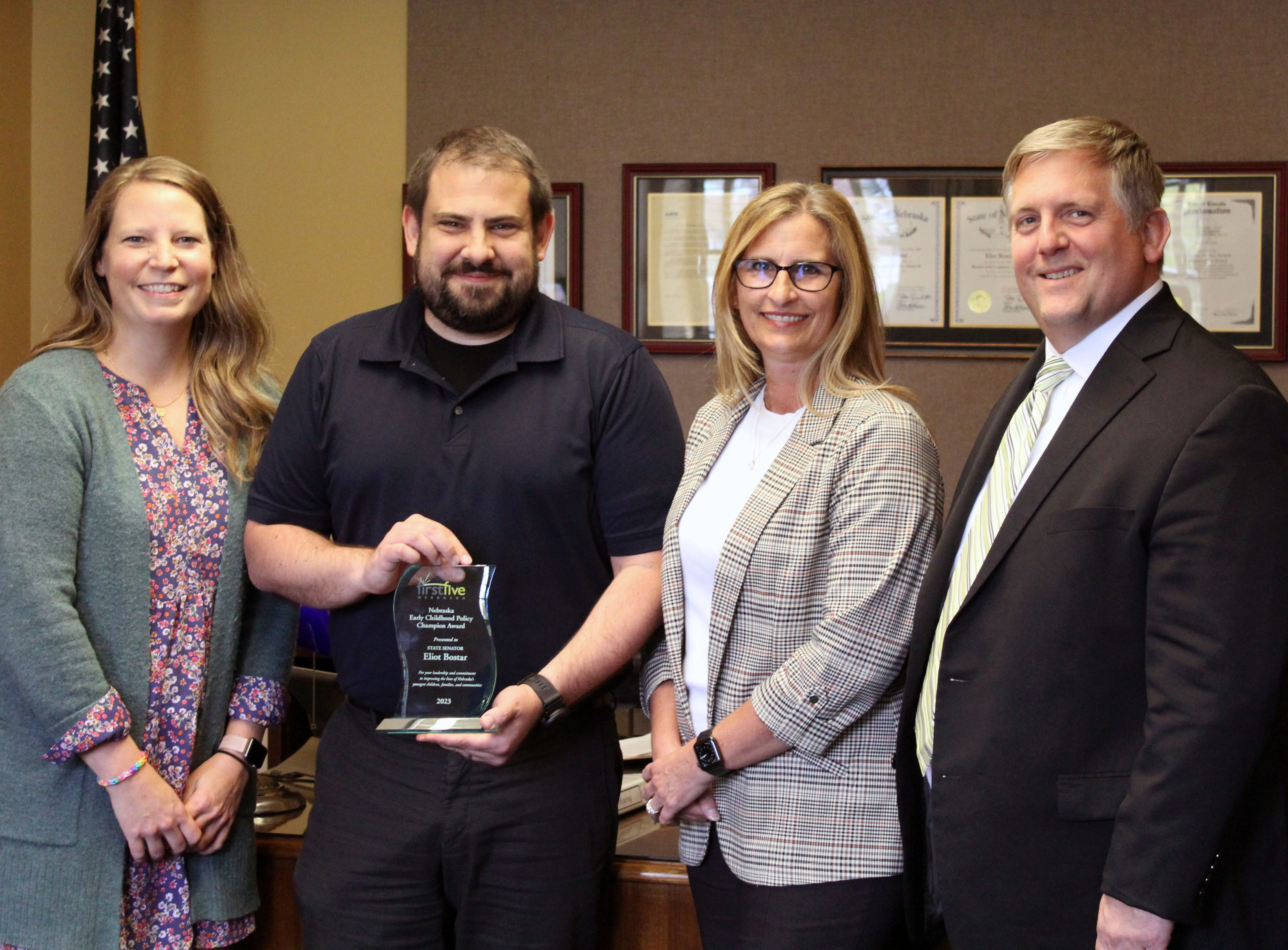 Nebraska Early Childhood Policy Champion award